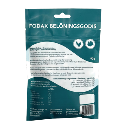 Belöning Kyckling-Kalkon